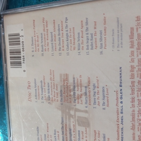 Forrest Gump the soundtrack 32 American Classics on two CDs - Picture 7 of 7